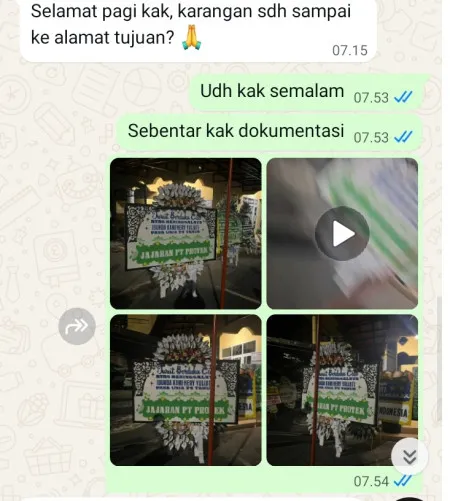 Pengiriman Papan Bunga Selamat Cilegon