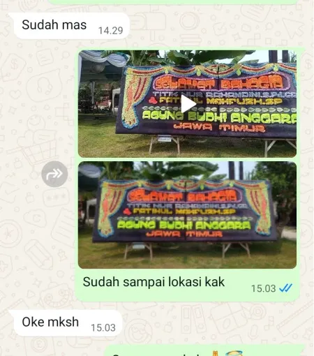 Pengiriman Papan Bunga Cilegon