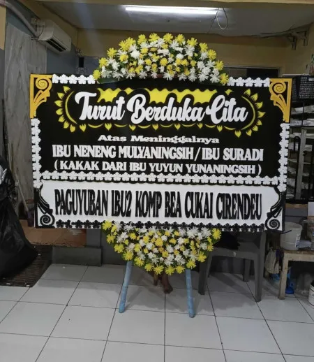 Papan Bunga Duka Cilegon