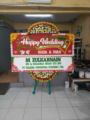 Papan Bunga di Cilegon
