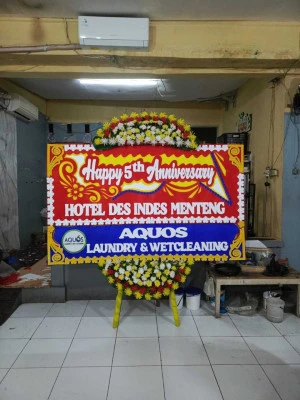 Papan Bunga di Cilegon