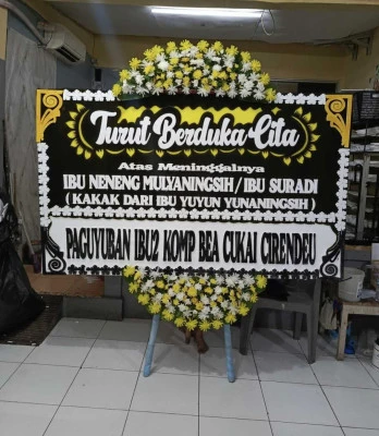 Papan Bunga di Cilegon