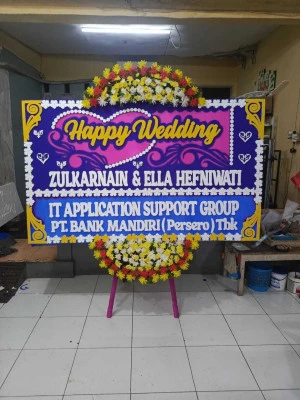 Papan Bunga di Cilegon